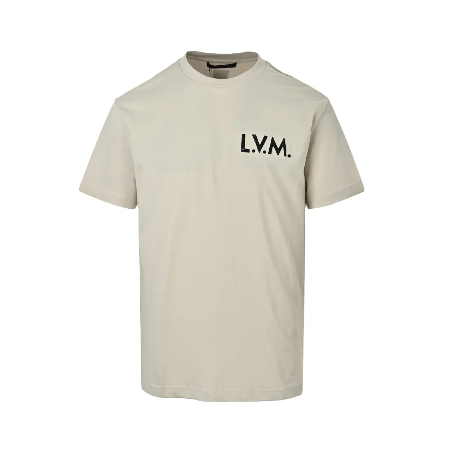 Louis Vuitton/Louis Vuitton embroidered small label short sleeves